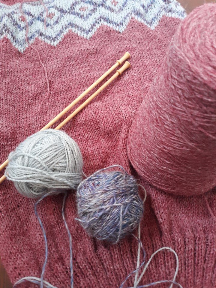 I Knit This&nbsp;Sweater!