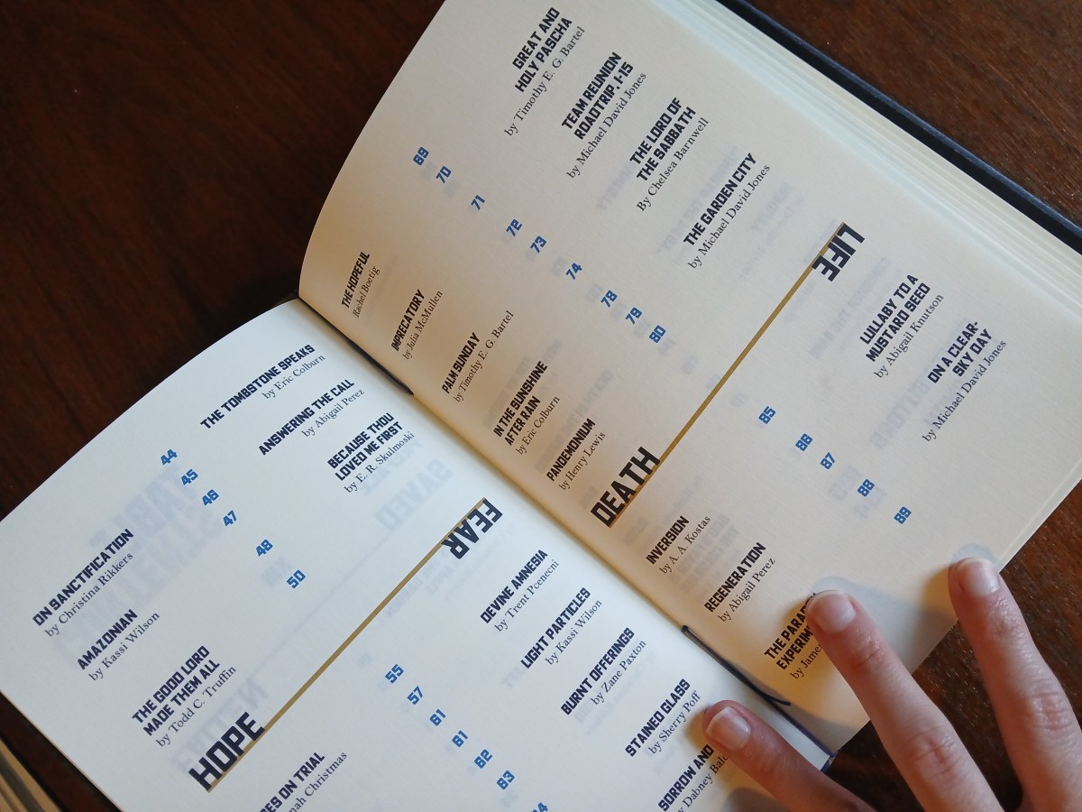 Lord of the Sabbath: Published in a Print&nbsp;Journal!